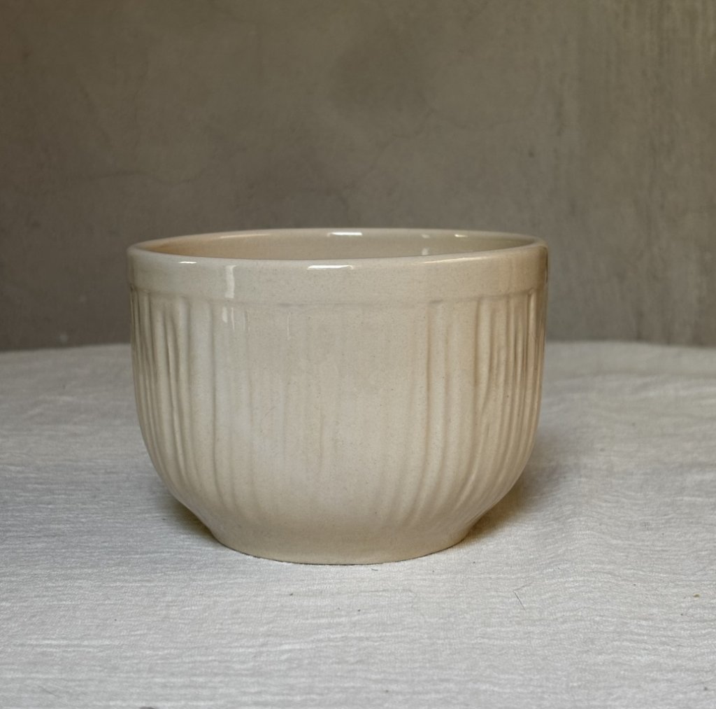 BOWL MEDIANO RAYADO DE CERAMICA