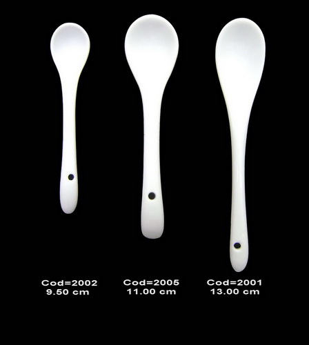CUCHARITA 16.5 M PORCELANA BLANCA